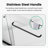 Semi-Frameless Double Sliding Tub Door