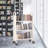 49.2'' H Book Cart with Wheels-100093467-100093468