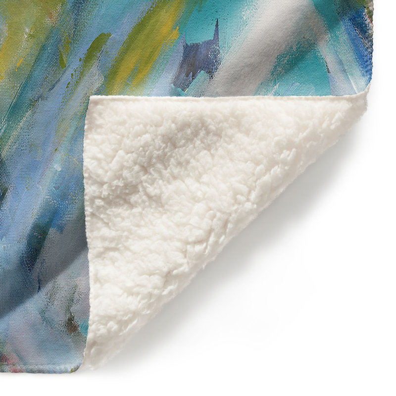 Couverture sherpa doux , 51 po x 60 po