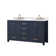 Modero 60" Double Bathroom Vanity with Top