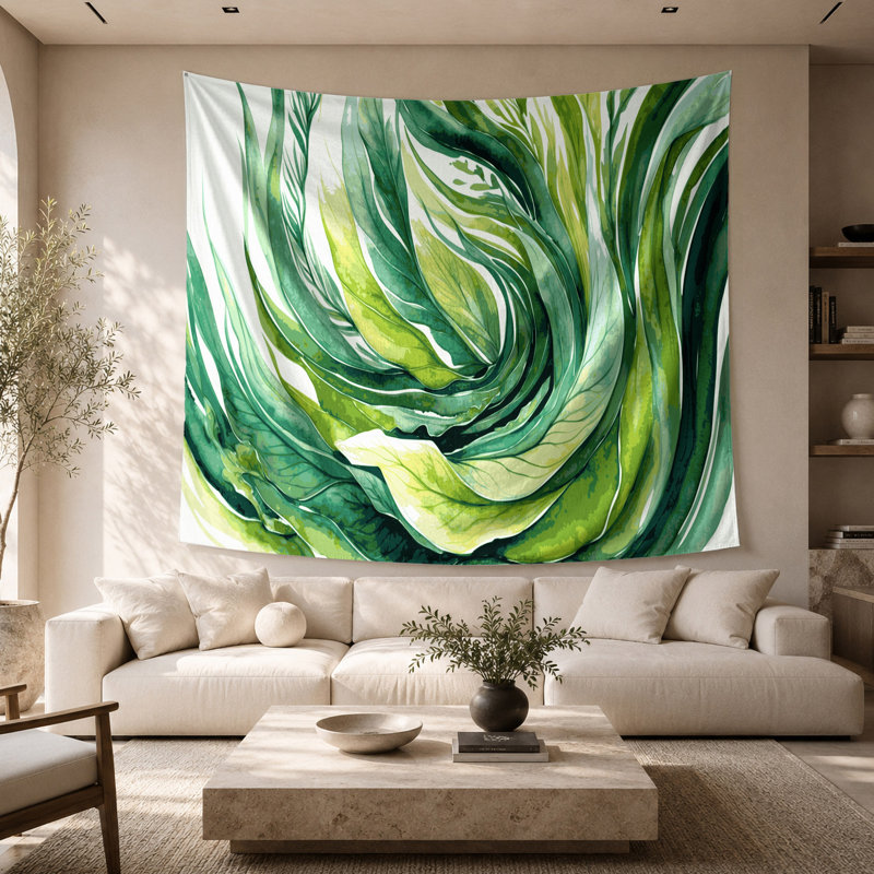 Tapisserie murale légumes de mer, 26 po x 36 po