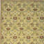 Hand-Knotted High-Quality Gold and Green Area Rug