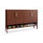 Walnut Aluminum Shoe Storage