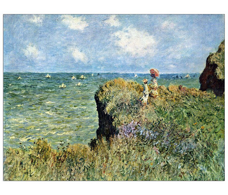 Claude Monet - Wrapped Canvas Painting, 60cm H x 80cm W x 1.8cm D