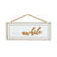 Enseigne en bois 19,5 po