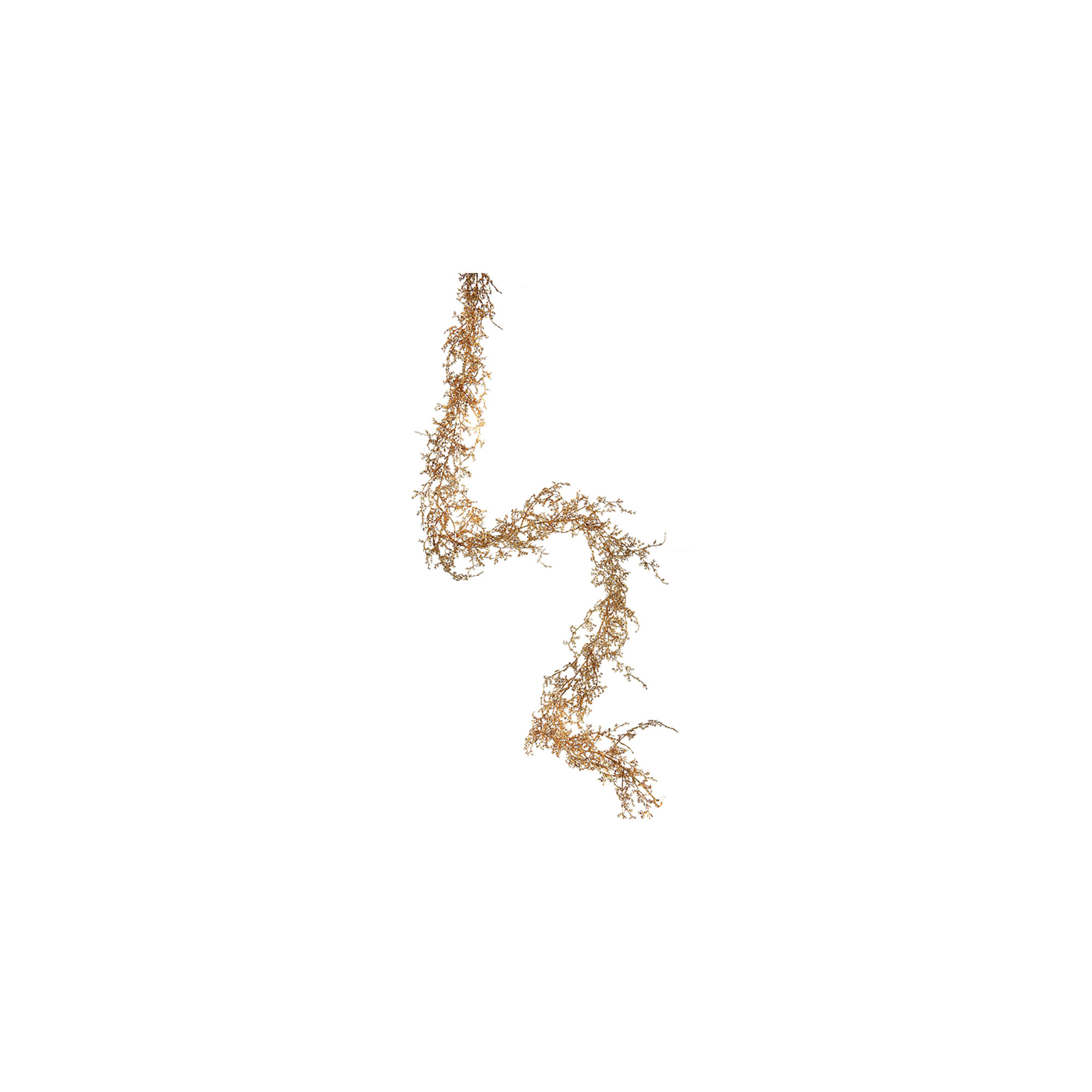 6' Glitter Sparkling Angel Fern Garland