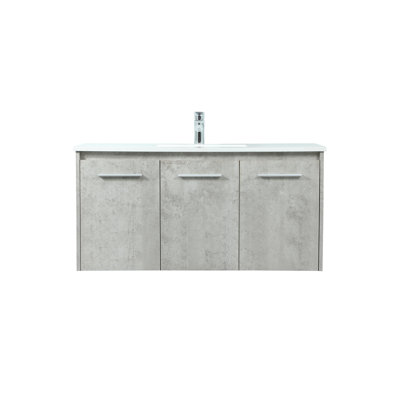 Goodfellow 39.76'' Single Bathroom Vanity