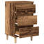 Bedside Cabinet Reclaimed Wood Medium Bedside Table-804601226