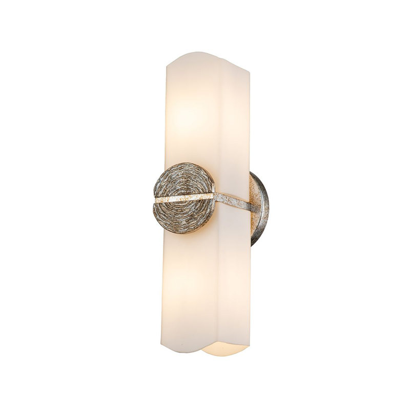 Applique murale 2 lumières Idreece Elan, Feuille d'argent