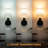 Battery Operated Wall Sconce, Rechargeable Wall Sconces Wall Decor Set Of 2-2075418356