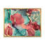 Bleu et mauve luxueux abstrait fluide X - peinture sur toile-67314069-67314081