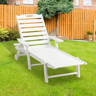 Chaise longue inclinable