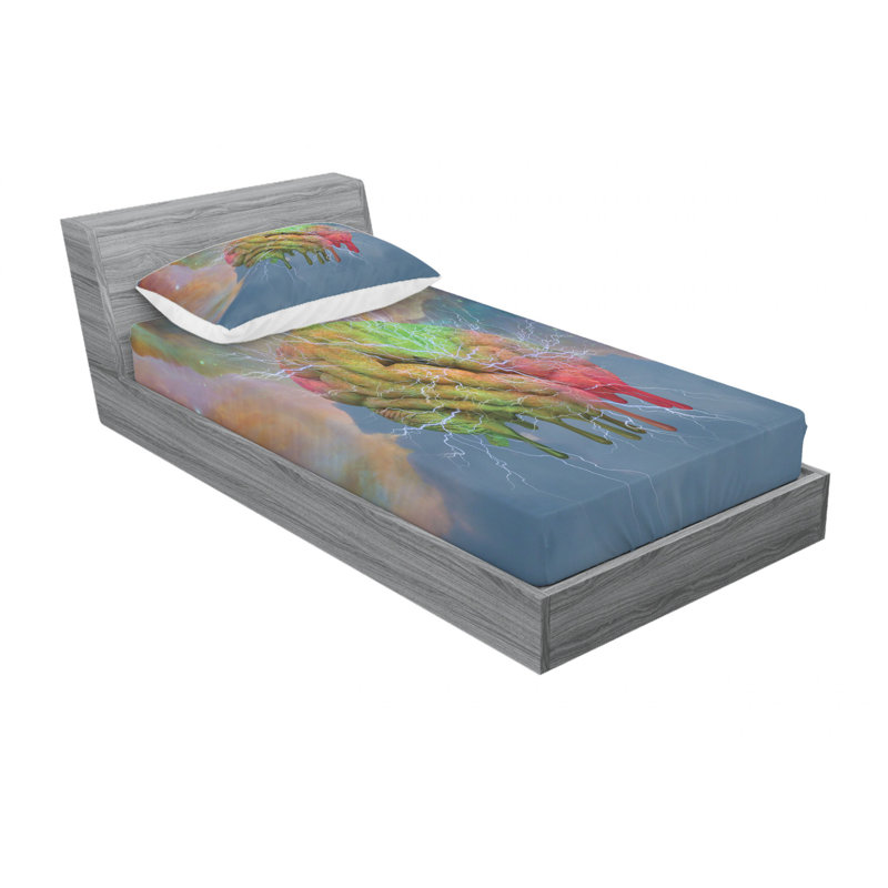 Drap-housse en microfibre Brain Storm