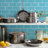 Premium 3" x 6" Straight Edge Glass Mosaic Subway Tile-44865545
