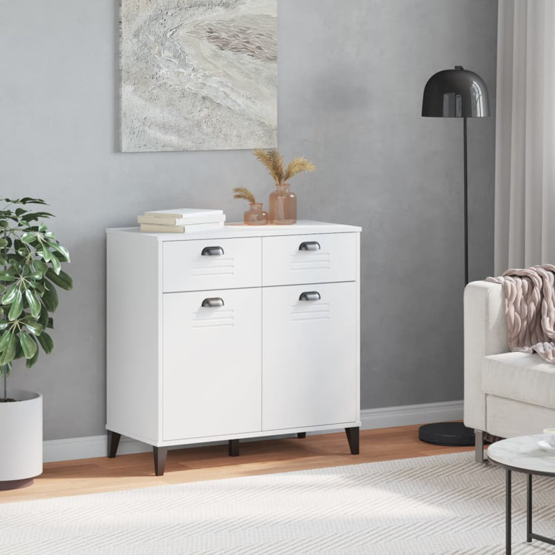 Ozro 80cm Sideboard, White