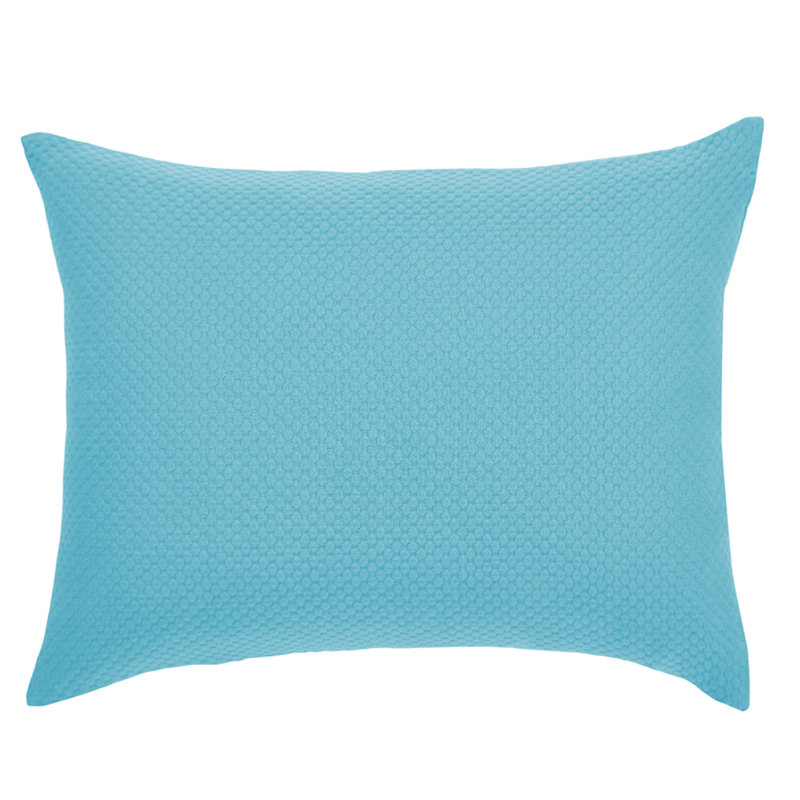 Meridian Cotton Pillow Sham, Raspberry, Standard