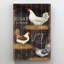 «Chicken Today I Choice Joy», impression sur toile tendue-1552324610