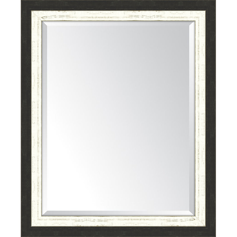 Miroir mural Mali, H 42 po x l 30 po, Blanc