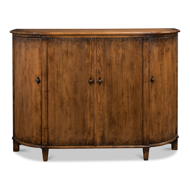 Brooks 63'' Solid Wood Sideboard, Brown