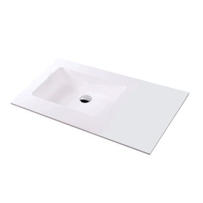 Kubitop 36.5'' W Vanity Top