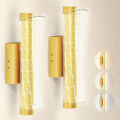 Plastic LED Semi Flush Mount