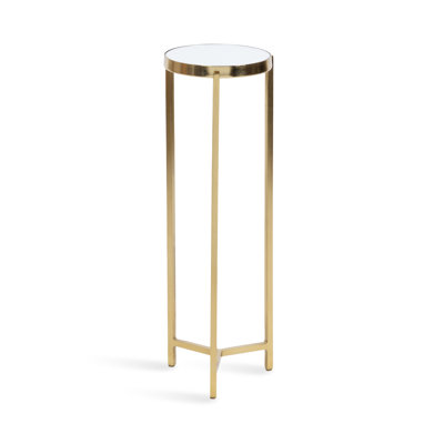 Eveland Round Metal Drink Table