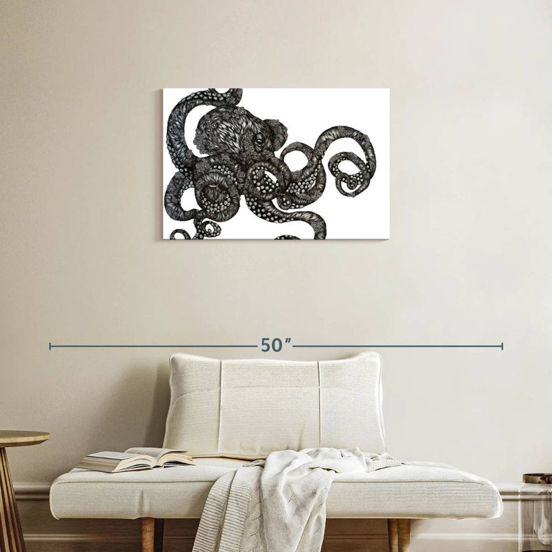 Brampt Barnacle Octopus, 20" H x 30" W