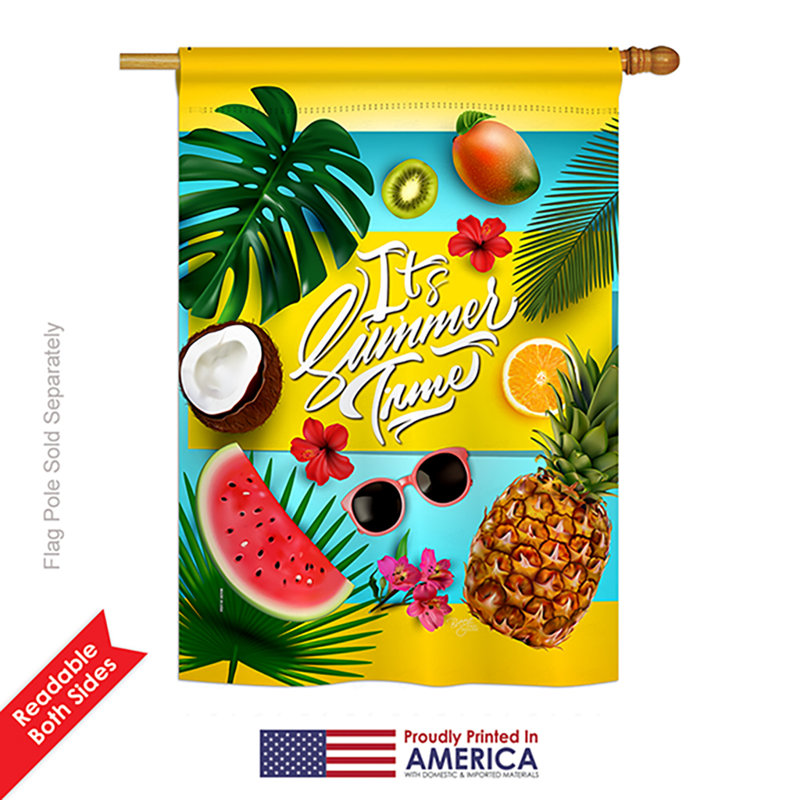 Drapeau intérieur 40 x 28 po Temaraia