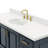 Stafford 61 " W Freestanding Standard 1 Single Vanity Bathroom Vanity With White Quartz Top-138338342-93359374