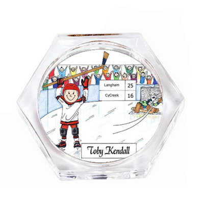 Great for Hockey Player Coaster