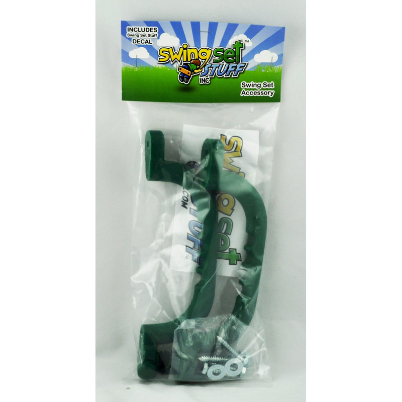 Poignées de terrain de jeu 10 po, Vert
