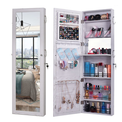 Armoire pour bijoux avec miroir Giona