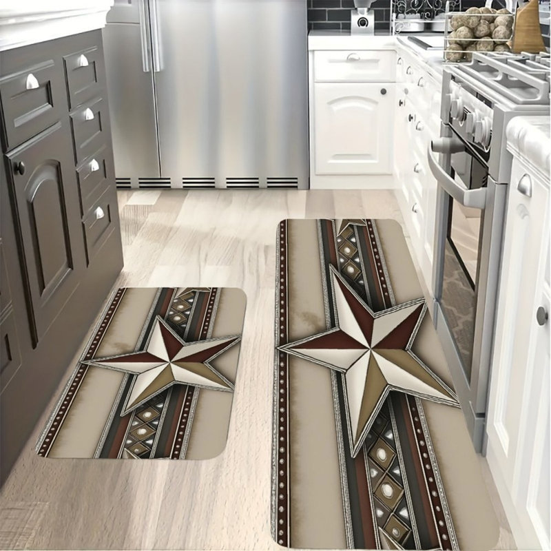 Tapis de cuisine Western Star 2 pièces