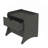 Coney 20" Nightstand In Charcoal Gray (2-Drawer)-237039999