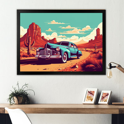 Vieille voiture américaine dans le Nevada III