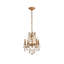 Lustre classique / traditionnel à 4 lumières de style bougie avec détails en cristal Ashmin-20209434