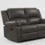 60'' Faux Leather Loveseat
