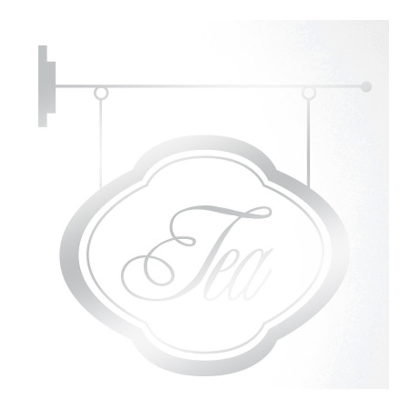 Wall Decal, Shiny Silver