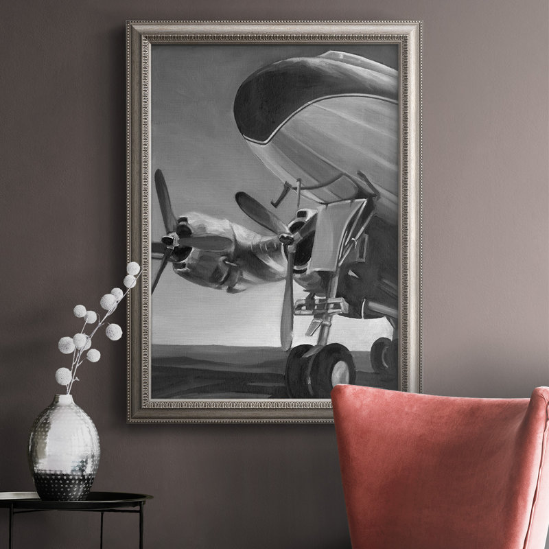 Photographie de l'aviation II - cadre photo sur toile, H 20 po x l 16 po