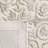 Bernon Hand Tufted Viscose/Wool Geometric Rug in Ivory/Silver-24292734
