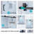 56" - 60" W X 76" H Single Sliding Shower Door, Frameless Bathroom Sliding Door With 1/4" (6Mm) Tempered Glass For Walk-In Shower, Matte Black GF-25D06-60MBX-119015913