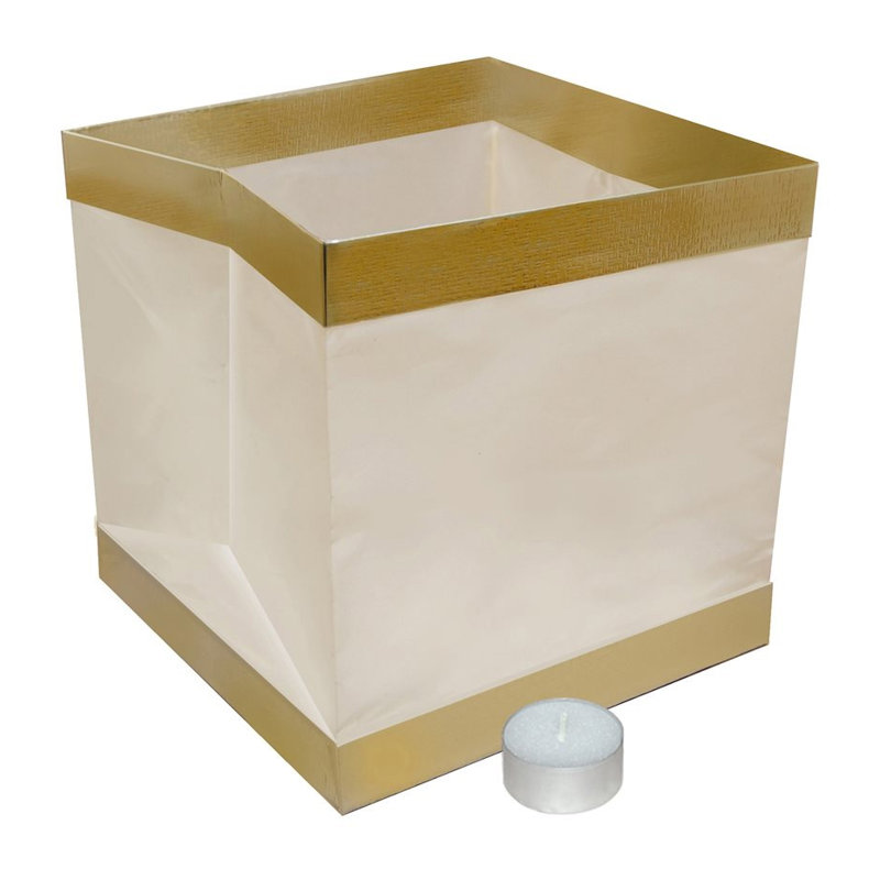 Lanterne de souhait de bougie flottante