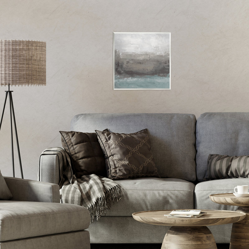 Terre et mer, plaque murale abstraite, design par Hannah Dawson
