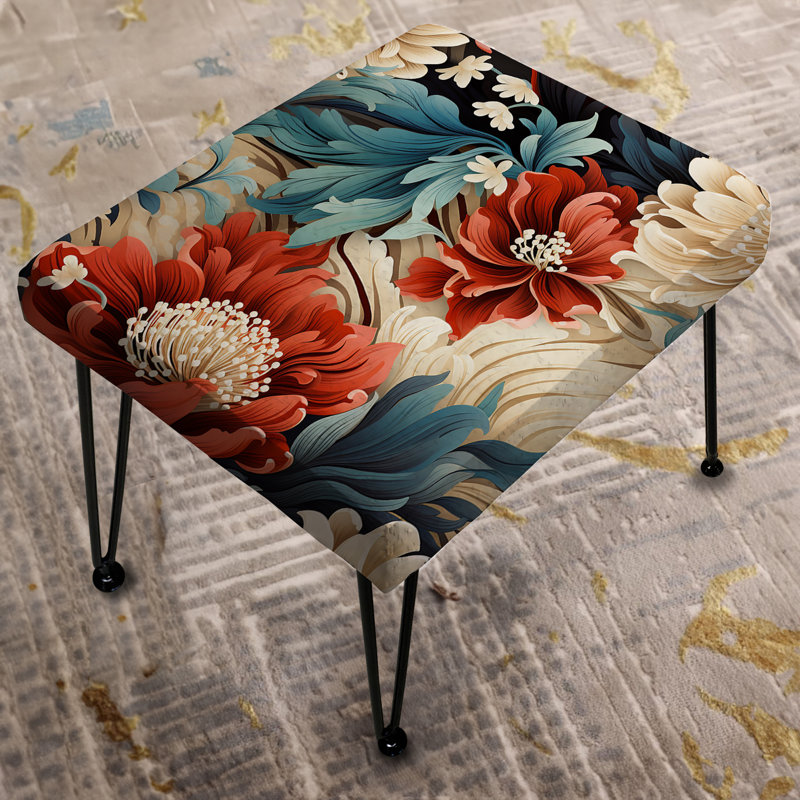 Richesse de culture - Repose-pieds oriental rectangulaire