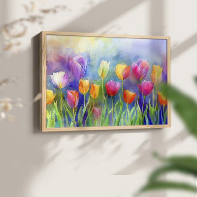 Floral Series-XCIX -Framed Print - Restickable