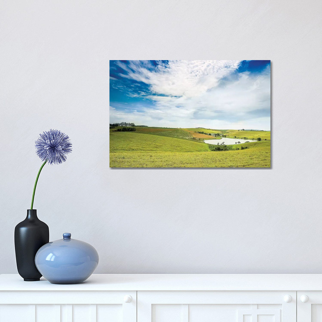 Landscape 19 by Glauco Meneghelli - Wrapped Canvas Print