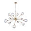 Lustre sphérique spoutnik à 12 lumières Zelie