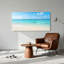 Ensemble de 1 tableau sur toile représentant un ciel de plage-129348311-129348314