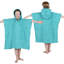 Serviettes de bain unisexes courtes en ratine de coton pour enfants avec poches et capuchon Extli-33246579-91046207