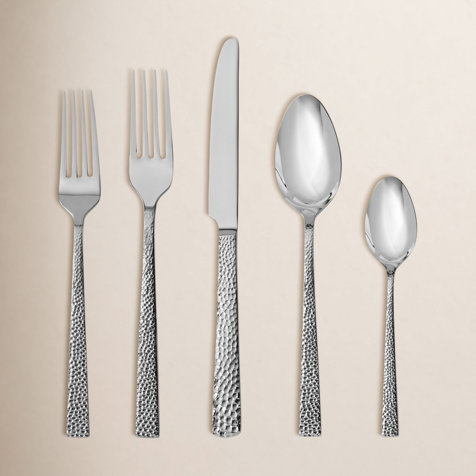Flatware Set - Service for 4, Silver